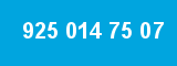 925 014 75 07 925 014 75 07